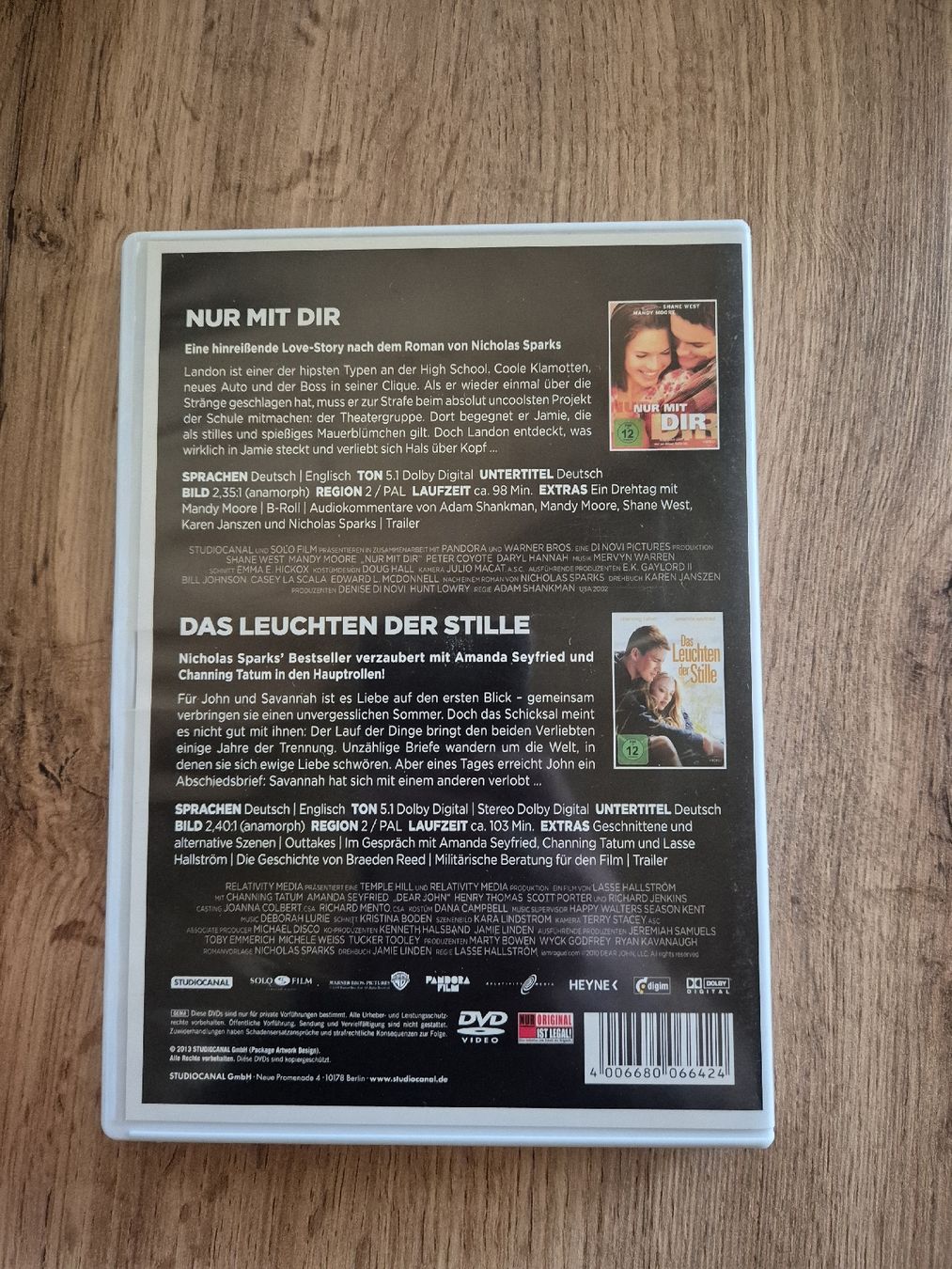 Tutti i DVDs: Nur mit dir & Das Leuchten der Stille DVD – Nuovo (secondo la descrizione) da Berneck venduto da jst_nk6y 1