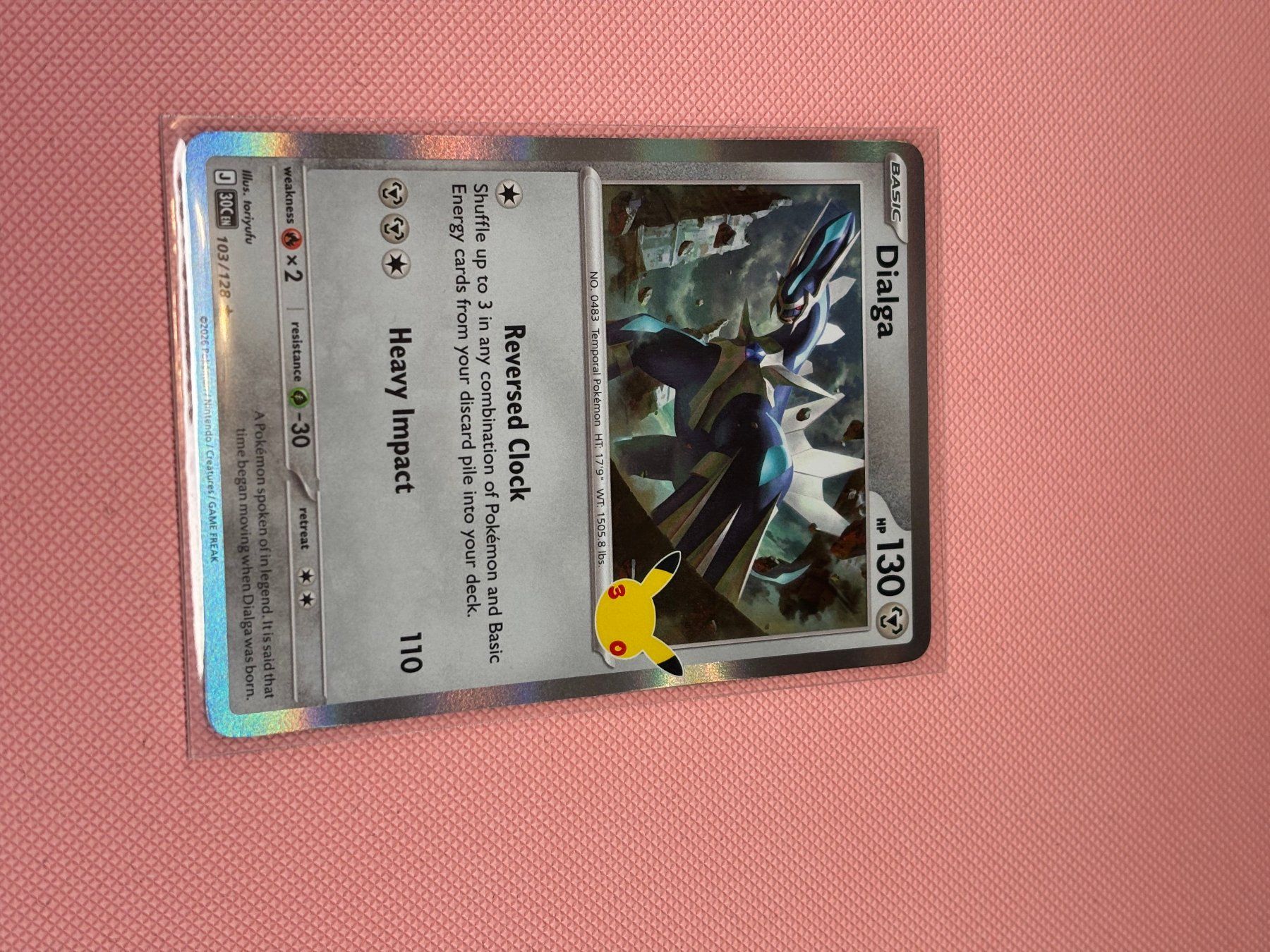 Pokémon Sammelbilder & Trading cards: Dialga 103/128 – Neu (gemäss Beschreibung) aus Varen von luc_ppb9