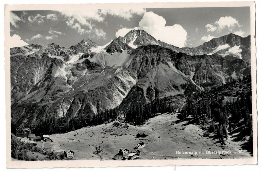 Cartoline postali: Golzernalp, gelaufen 1962 – Usato da Frauenfeld venduto da POML