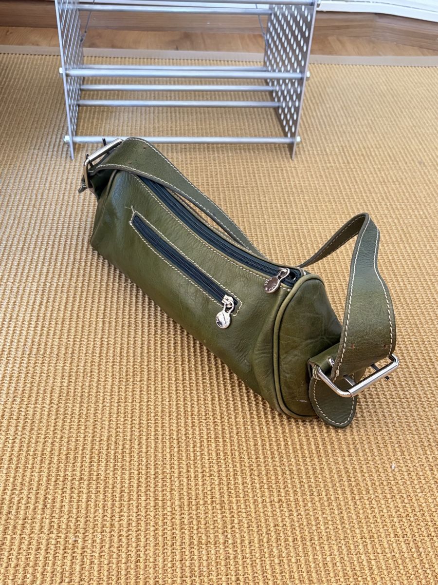 Taschen: Baguette Bag Green Leather – Gebraucht aus Zürich von fischersfritzli 3