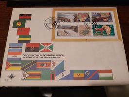 Rare! Enveloppe Premier Jour Afrique Australe 1990, Timbres