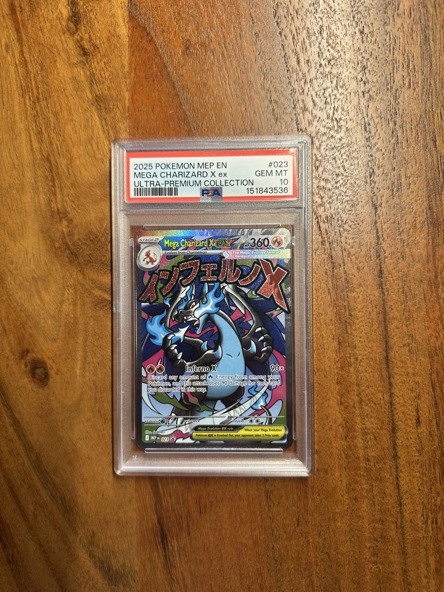 Pokémon Carte collezionabili: Mega Charizard X ex PSA 10 – Nuovo (secondo la descrizione) da Buchs SG venduto da Sometimesyes7