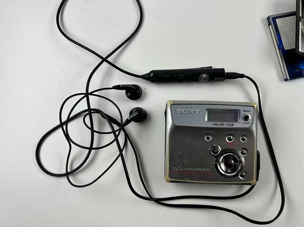 SONY MINIDISC WALKMAN - Enregistreur MZ-N505 Type-R Pour Pièce Détaché EUR 59,99 - FR