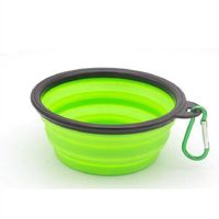 Hunde Napf Bowl faltbar - 1 Liter grün