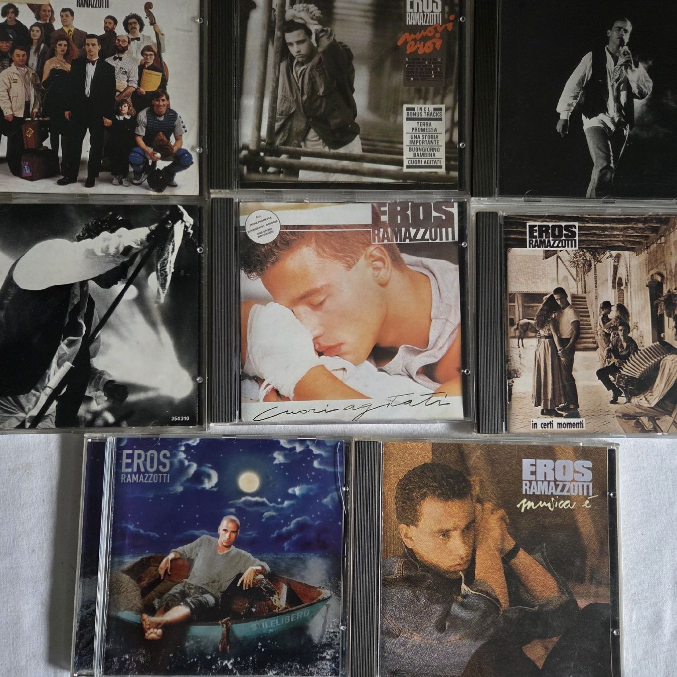 CD: CD Sammlung Eros Ramazzotti 11 Stück.. – Usato da Stans venduto da Ducati16 3
