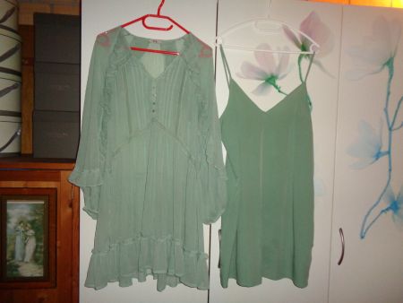 *** Kleid mit Unterkleid *** / C&A mit hübschen Details