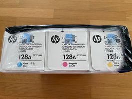 HP 128A Toner Set, CM1415/CP1525 - Neu & OVP! 🖨️