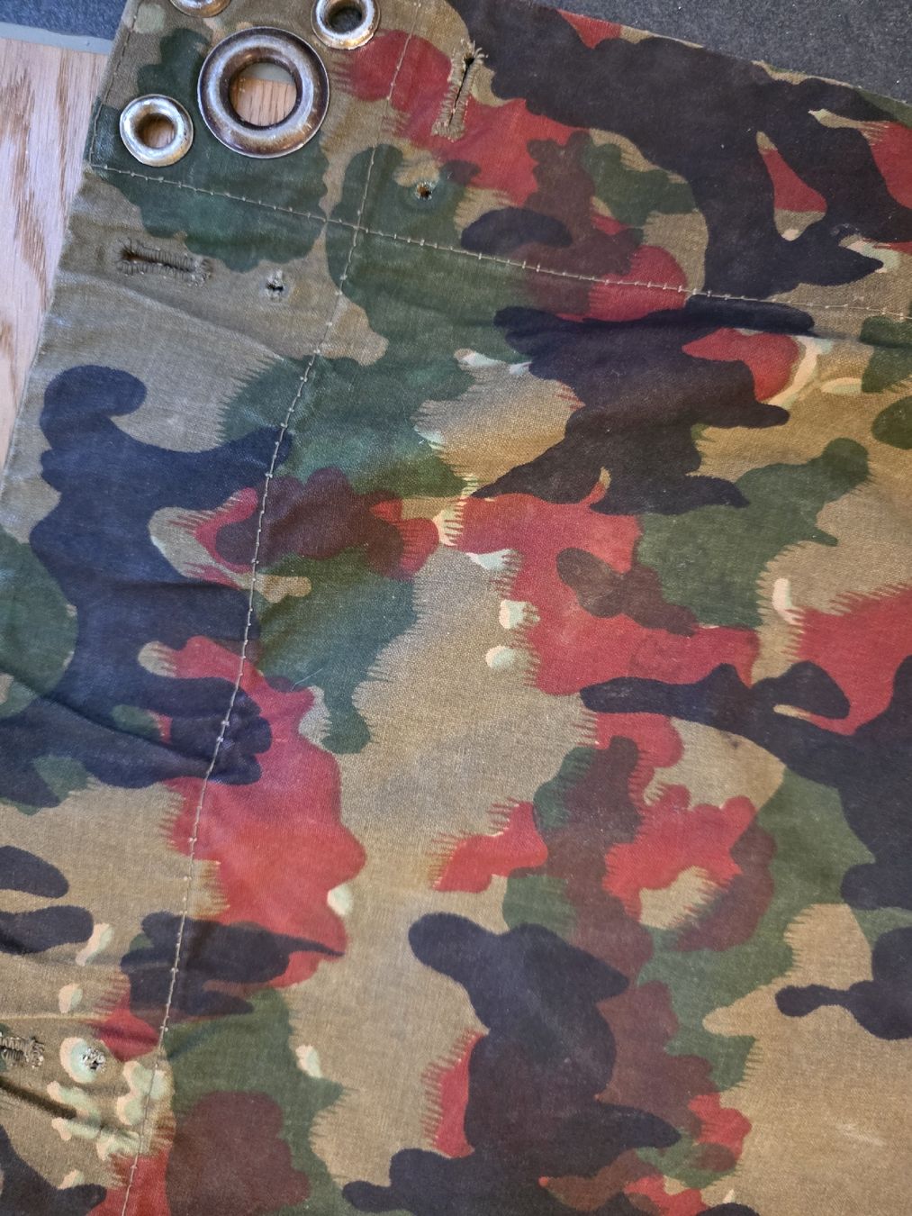 Altro per Esercito: Schweizer Militär Blache PSA Zeltblache Armee – Usato da Dorf venduto da Echo_Elements 3