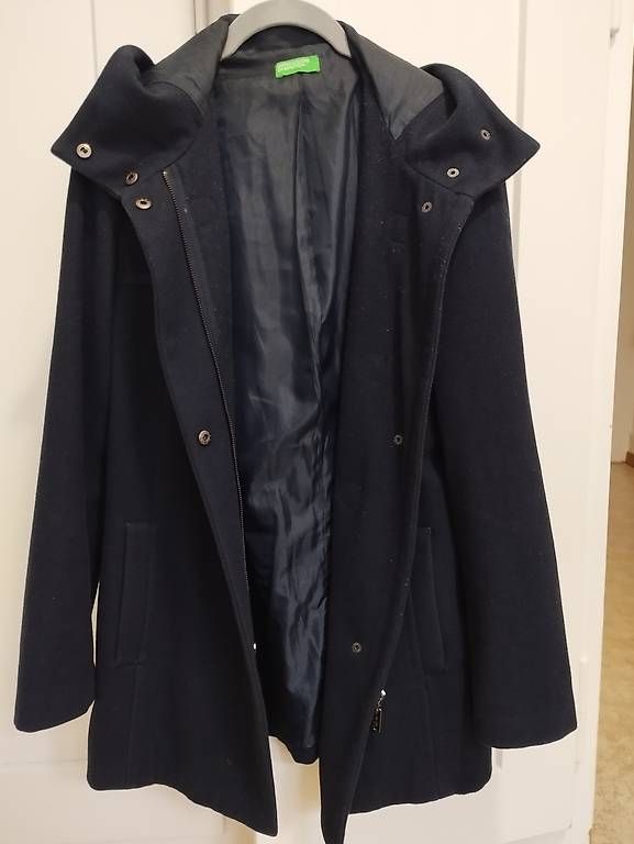 Cappotti: Dunkelblauer Wollmantel 36 / S – Usato da Bern venduto da BoogiewoogieX 1