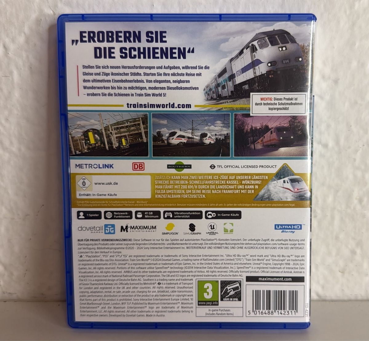 Sony Giochi: Train Sim World 5 PS5 Game – Usato da Ehrendingen venduto da bubulence 1