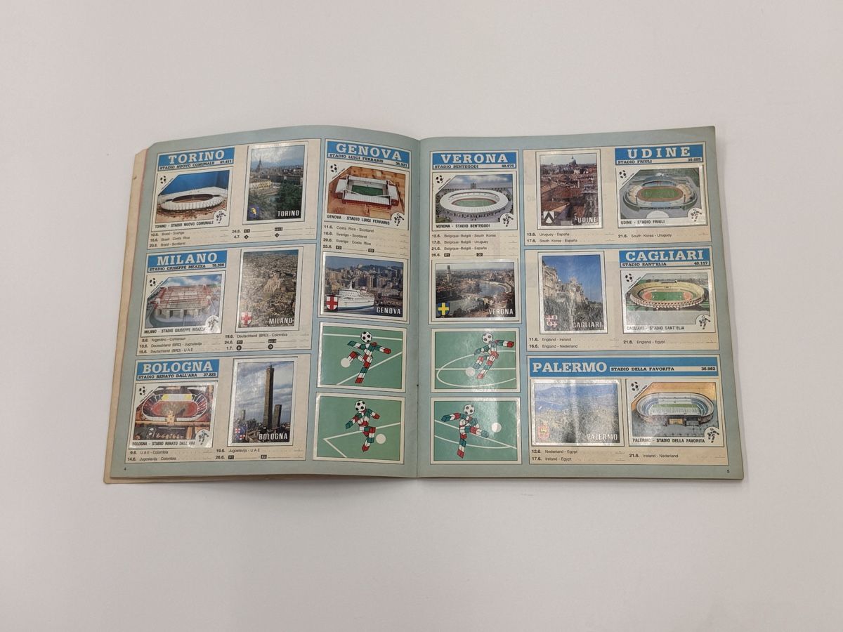 Panini Album: Album Panini Italia 90 -Complet - – Usato da Genève venduto da vintageMC 2