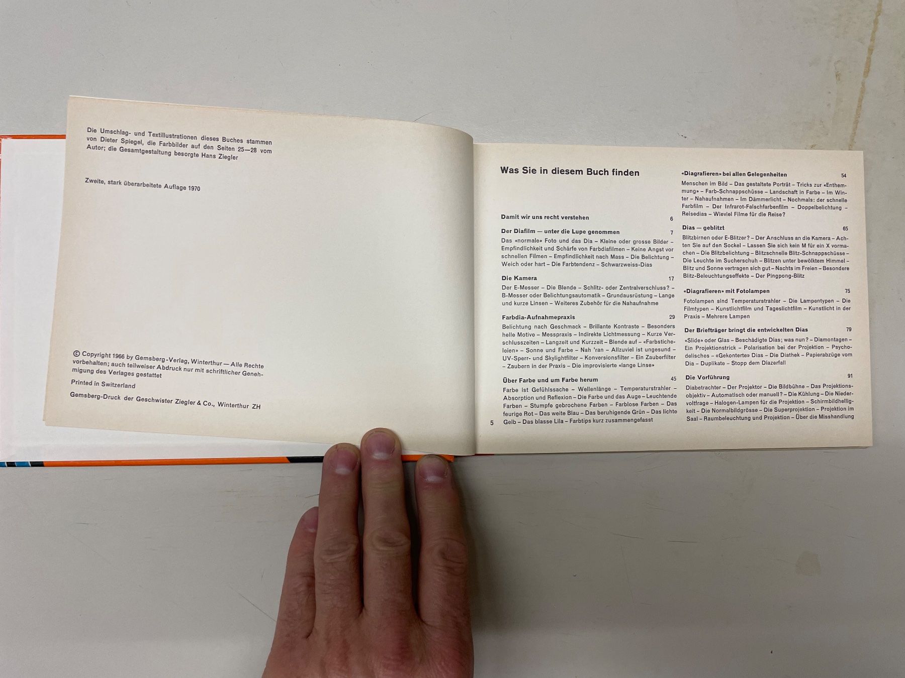 Libri: Altes Buch 1966. Farb Dias – Usato da Winterthur venduto da sportdisco2 1