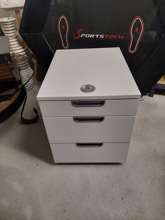 IKEA Galant Korpus mit Zahlenschloss, Aktenschrank, Weiss Acheter sur