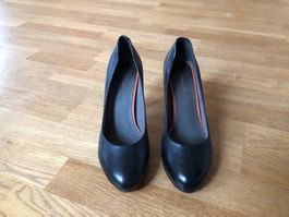 High Heel Roberto Santi 39 schwarz Absatz 10cm