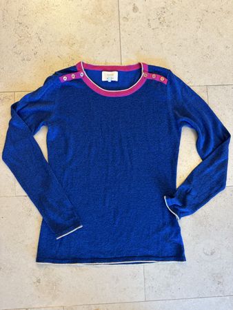 Damen Pullover NÜMPH blau Grösse S gebraucht