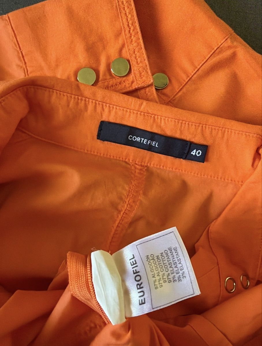 Blusen: Damen Bluse Cortefiel orange Grösse 40 – Neu (gemäss Beschreibung) aus Brunnen von Sandy_closet1 5