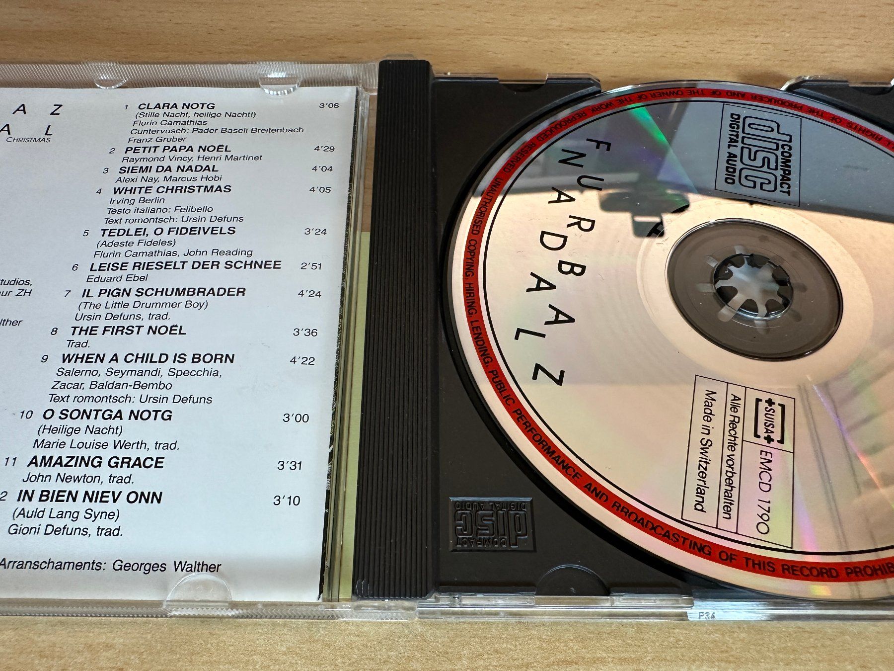 CD: Furbaz – Nadal – Usato da Rikon im Tösstal venduto da Alpenmutz 2