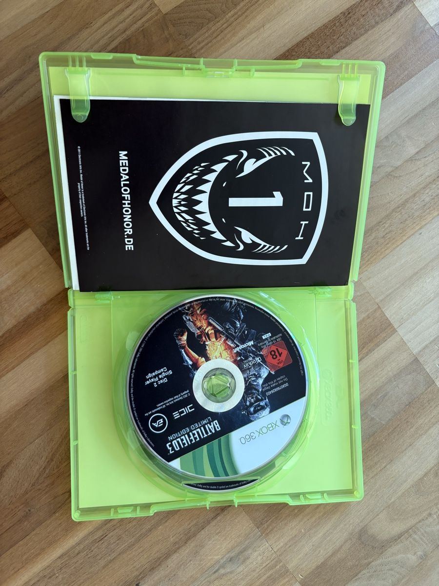 Giochi: Xbox360 Battelfield 3 - limited edition – Usato da Zürich venduto da chemostat 2