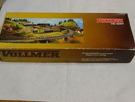 Vollmer 4001 Brücke Fahrbahn grade 360mm Bausatz 5 Elemente