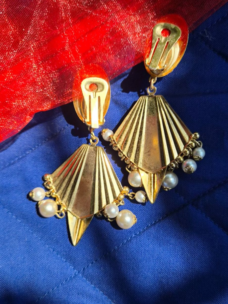 Ohrringe & -stecker: Vintage Ohrring Sixties Klipse Modeschmuck – Gebraucht aus Münchenbuchsee von babilibern 3