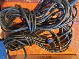 2x Audiokabel Speakon auf Klinke 10m guter Zustand