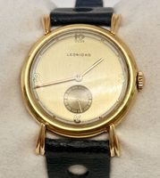 Montre LEONIDAS homme vintage 36.8mm, fonctionne parfaitemen