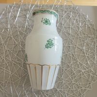 Herend Vase Apponyi grün Ungarn