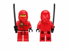 LEGO Ninjago Figur Rot mit Schwert guter Zustand
