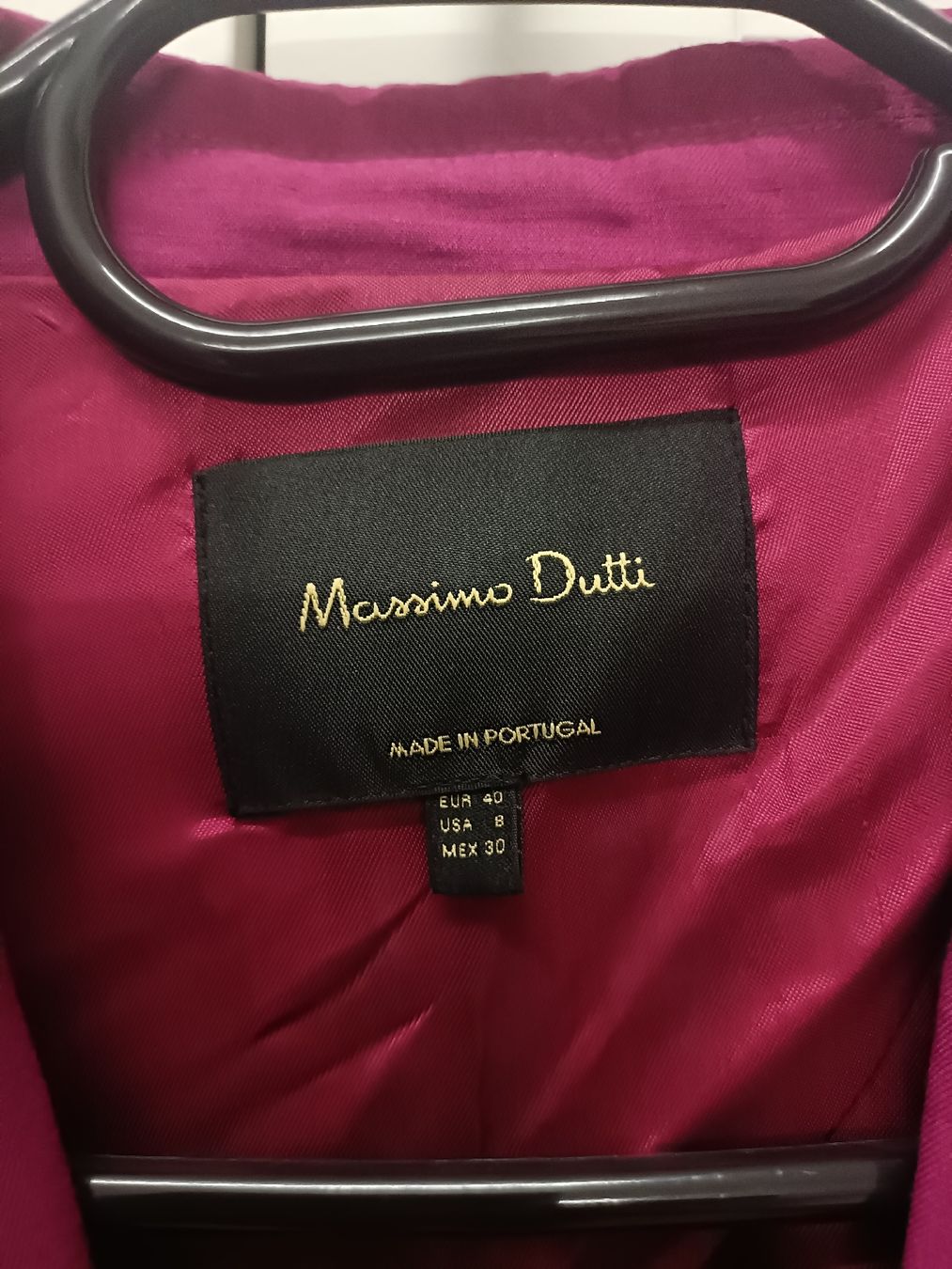 Massimo Dutti Jacken: Massimo Dutti Blazer Grösse 40 pink Leinenmix – Neu (gemäss Beschreibung) aus Chur von 2HandSoul 1
