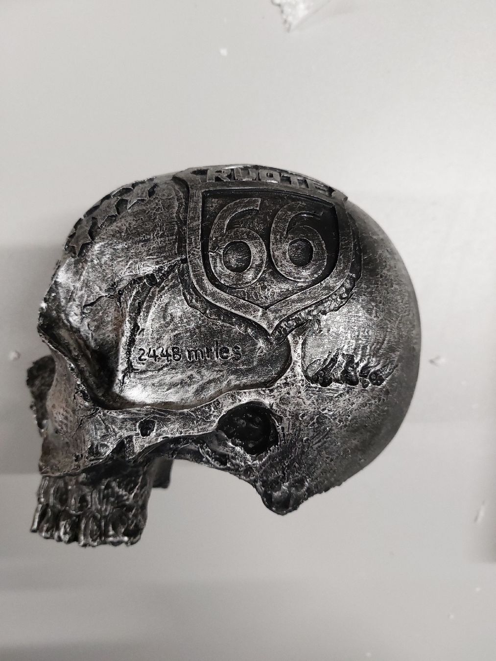 Supporti a parete: Motorradhelm Halter Totenkopf Route 66 – Nuovo e nell'imballaggio originale da Uster venduto da Gery8 4