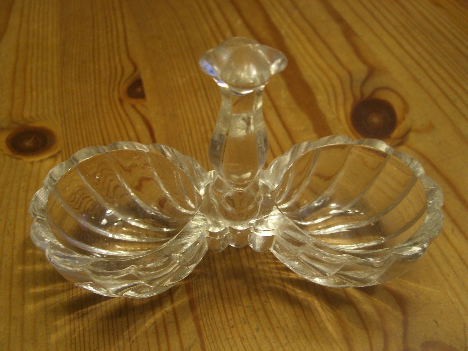 Gläser: hübsche,alte Menage,Salz+Pfeffer a.Glas – Gebraucht aus Winterthur von Ghandi5 1