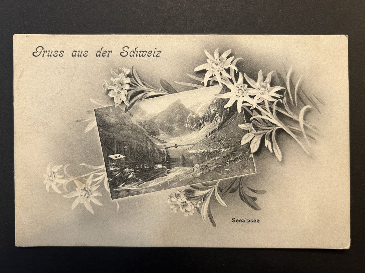 Ansichtskarten: Seealpsee 1908 Rar – Gebraucht aus Fanas von Alessio11