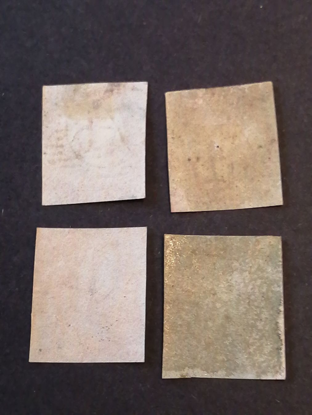 Tous les timbres: 4mal One Penny Red 1841  – D'occasion à Happerswil par tschergi 1