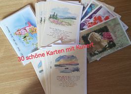 30 wunderschöne Karten