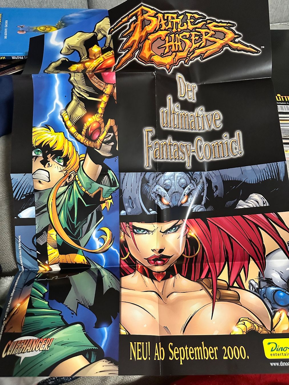 Fumetti: BATTLE CHASER BAND 3 - DINO - COMICSHOP-EDITION – Usato da Münsingen venduto da Ganjam 4