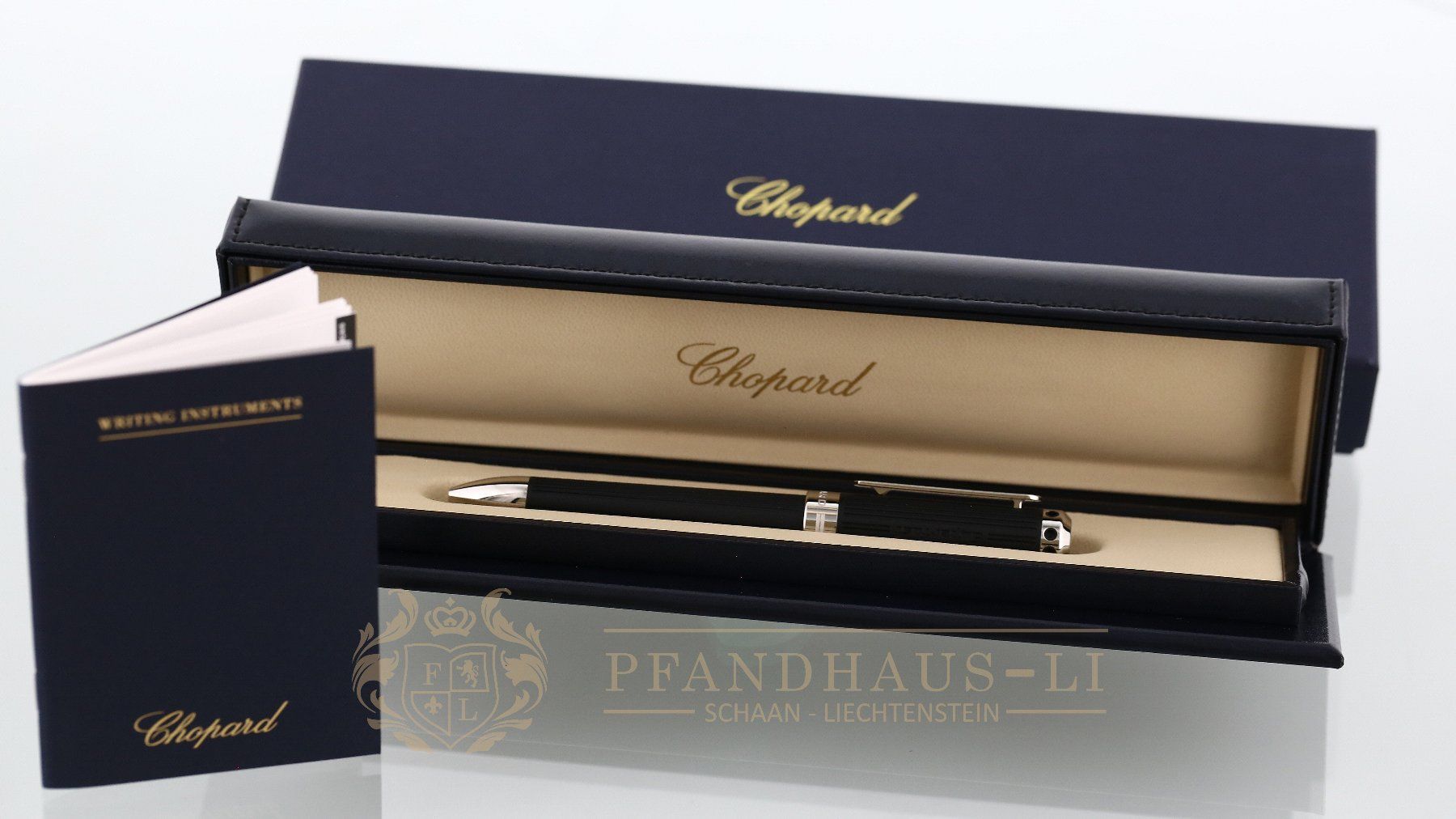 Chopard Penna & Evidenziatori: Chopard Superfast Kugelschreiber Palladium unbenutzt – Nuovo (secondo la descrizione) da Schaan venduto da Pfandhaus-LI