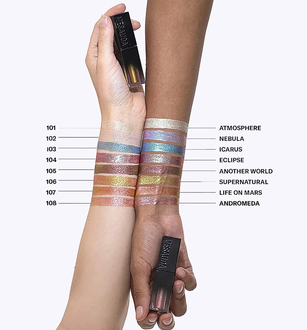 Make-up: Lot de Liquid Eyeshadow de Mesauda – Nuovo e nell'imballaggio originale da Meyrin venduto da mai_pl7s 2