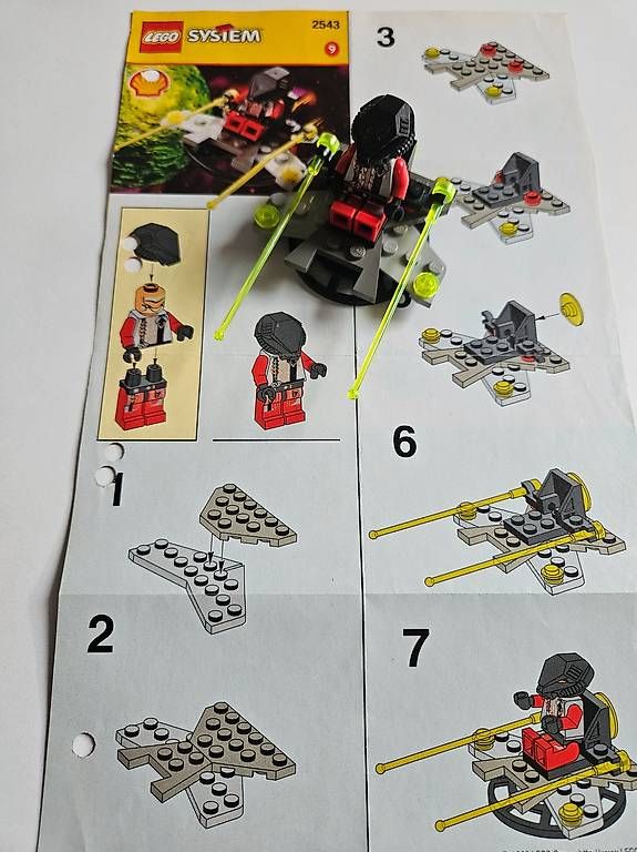 Lego Kit di costruzioni: 2543 LEGO Alien Space Plane – Usato da Ettingen venduto da jac_6ttp