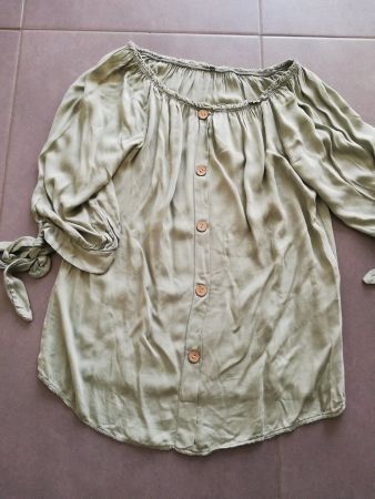Bluse NEU Lindengrün Gr M