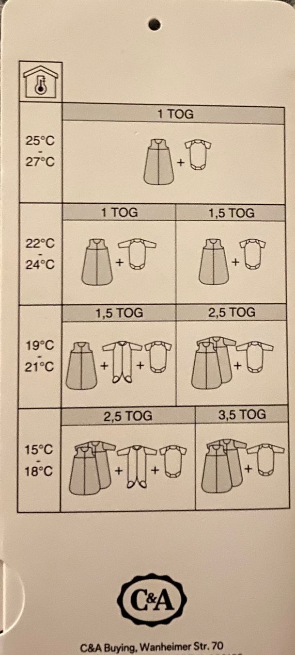 C&A Sacchi a pelo: Schlafsack baby – Nuovo (secondo la descrizione) da Studen BE venduto da par_f69n 4