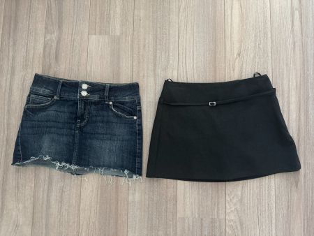 2 Stk. Jupes Gr. XS von Zara und Bershka