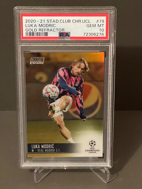 Topps Stadium Club Real Madrid Luka Modric /50 PSA 10 | Kaufen auf