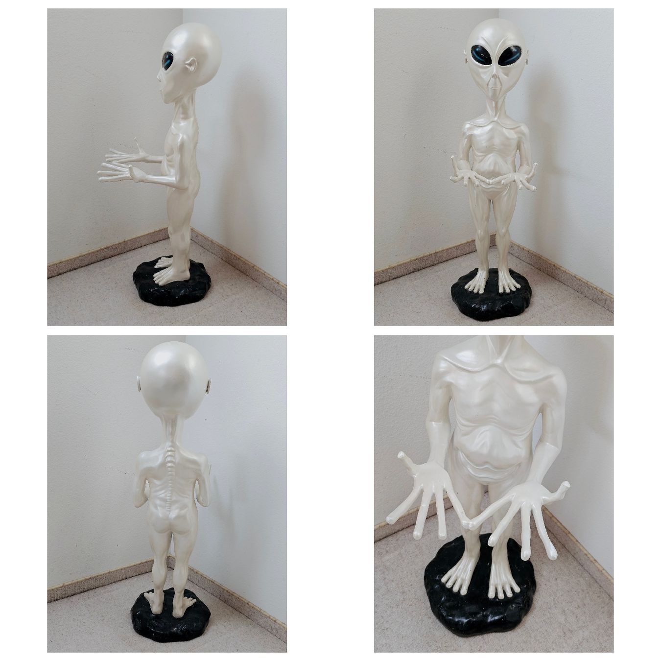 Figuren: Alien Figur Statue Büste Butler Unikat – Gebraucht aus Frauenfeld von WunderDinge 1