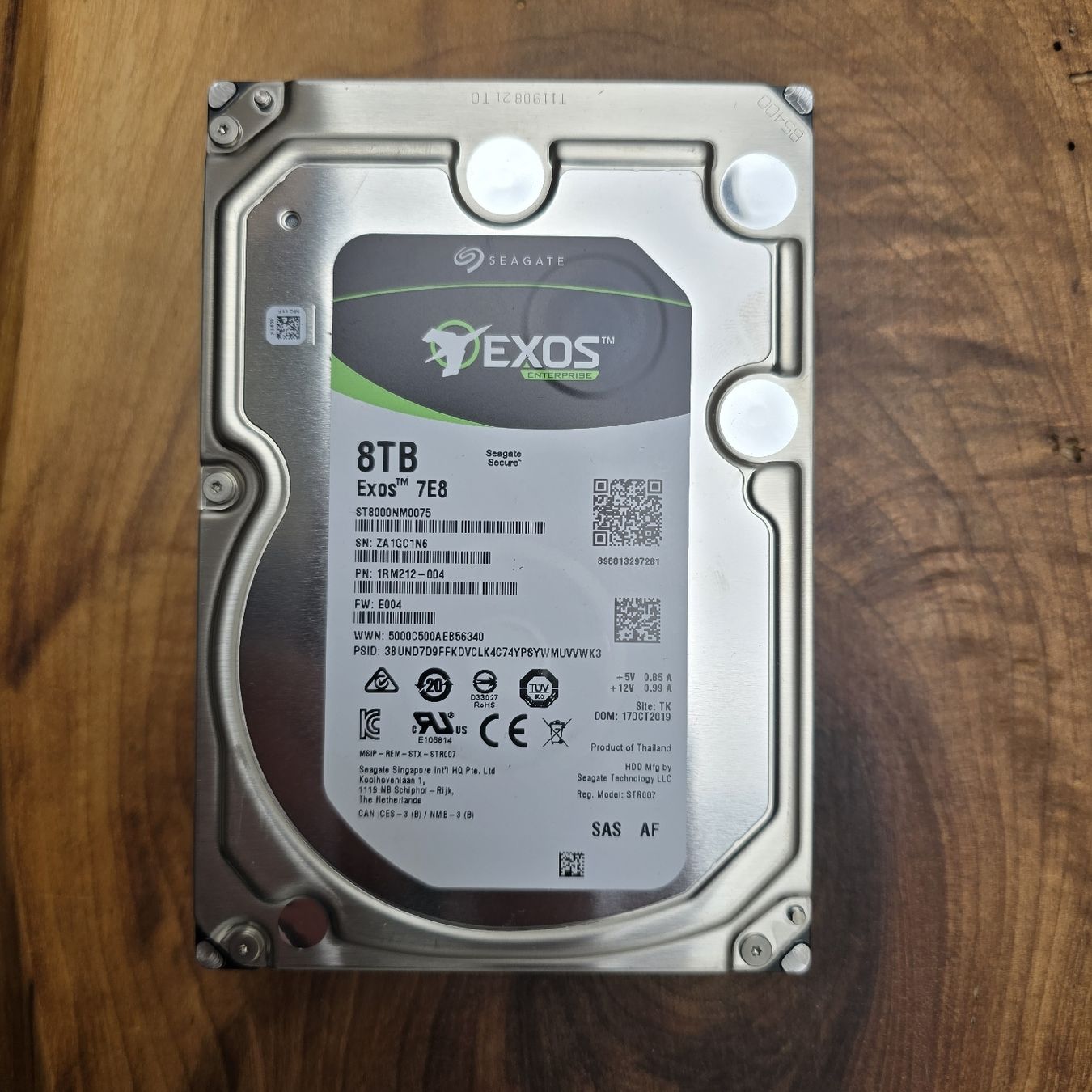 Dischi rigidi: 2x Seagate Exos 8TB Festplatte – Usato da Ibach venduto da simbacara