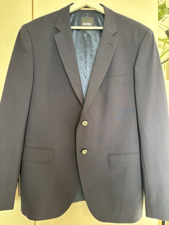 BOSS Herren Anzug H-Huge Slim Fit Gr. 54 Navy – neu mit Etik