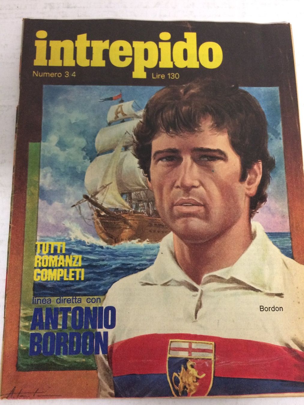 Zeitschriften & Magazine: INTREPIDO # 3 /4 1973 Bordon David Bowie Roger Moore 007 – Gebraucht aus Vezia von Aquarius_Age