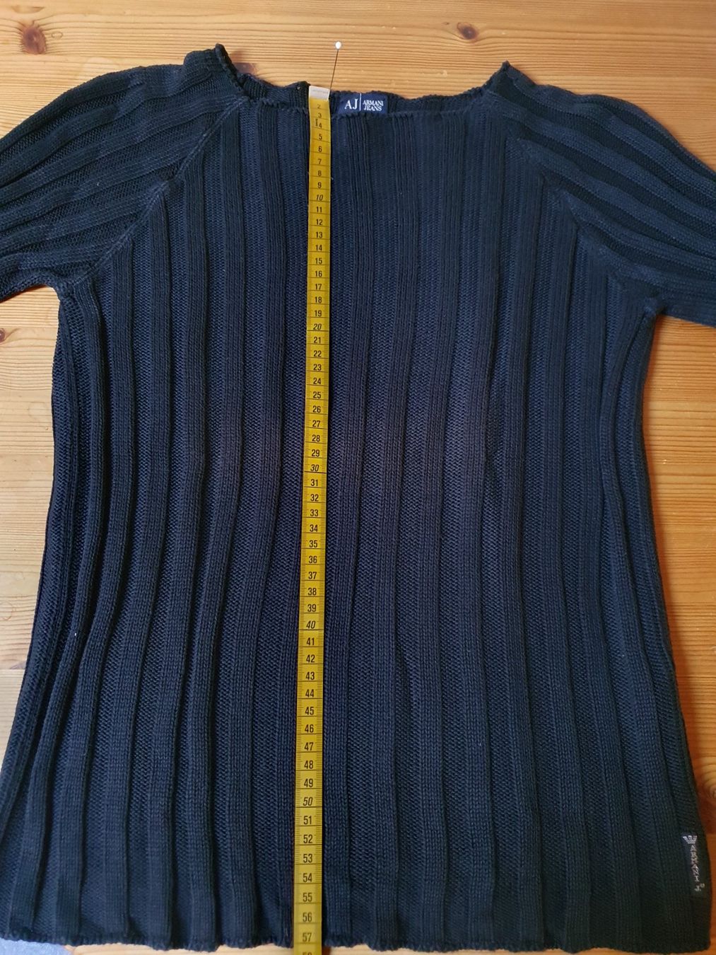 Armani Maglioni & Felpe: Schwarzer ARMANI Jeans Strickpullover, it.Gr.44 – Usato da Teufen AR venduto da pischa 4