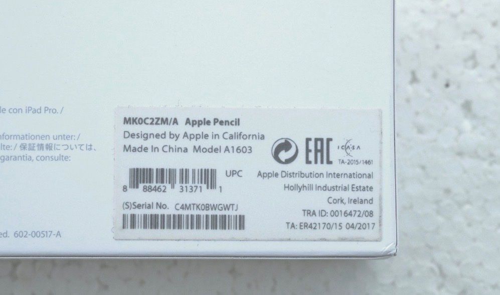 Apple Penna & Evidenziatori: Apple Pencil 1. Gen. in OVP – Usato da Gondiswil venduto da shaenu 2