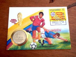 Münzbrief, Fussball WM 1994 in der USA.