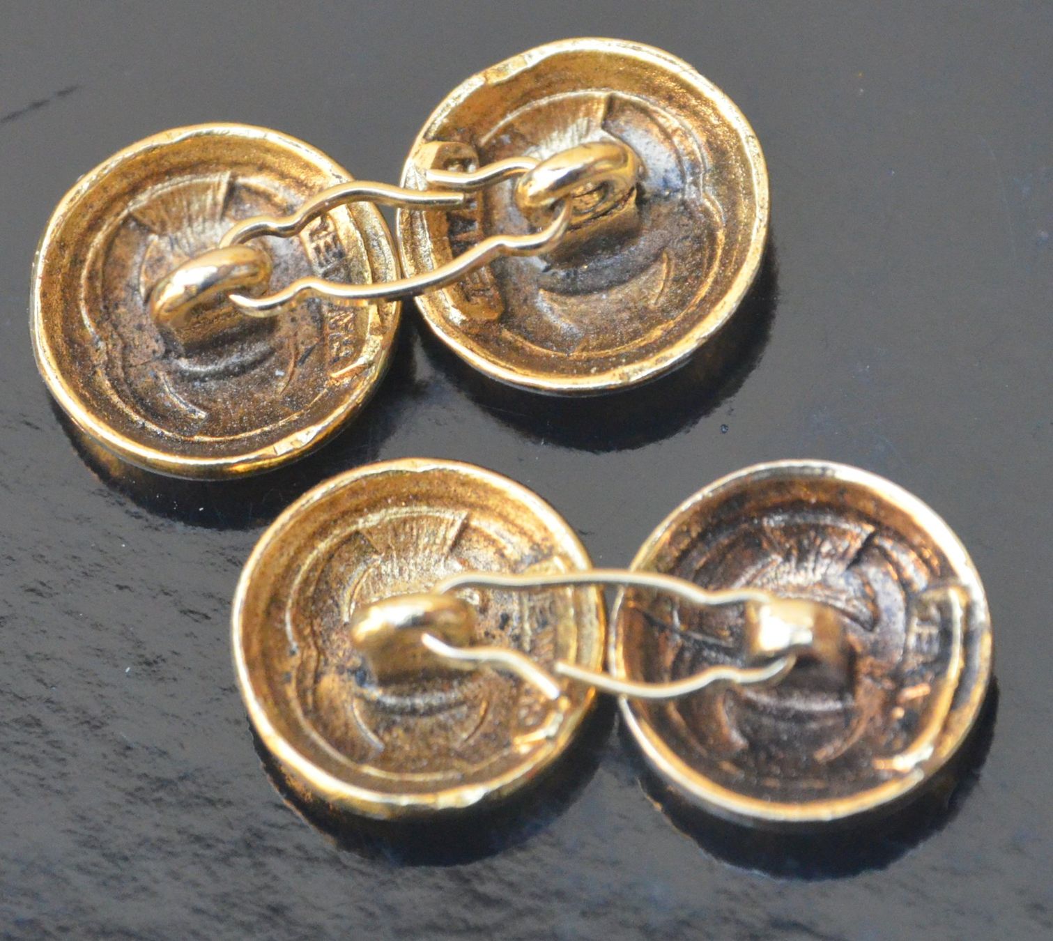 Chanel Gemelli: Chanel Manschettenknöpfe / Boutons de manchette – Usato da Collonges venduto da Auganien 4